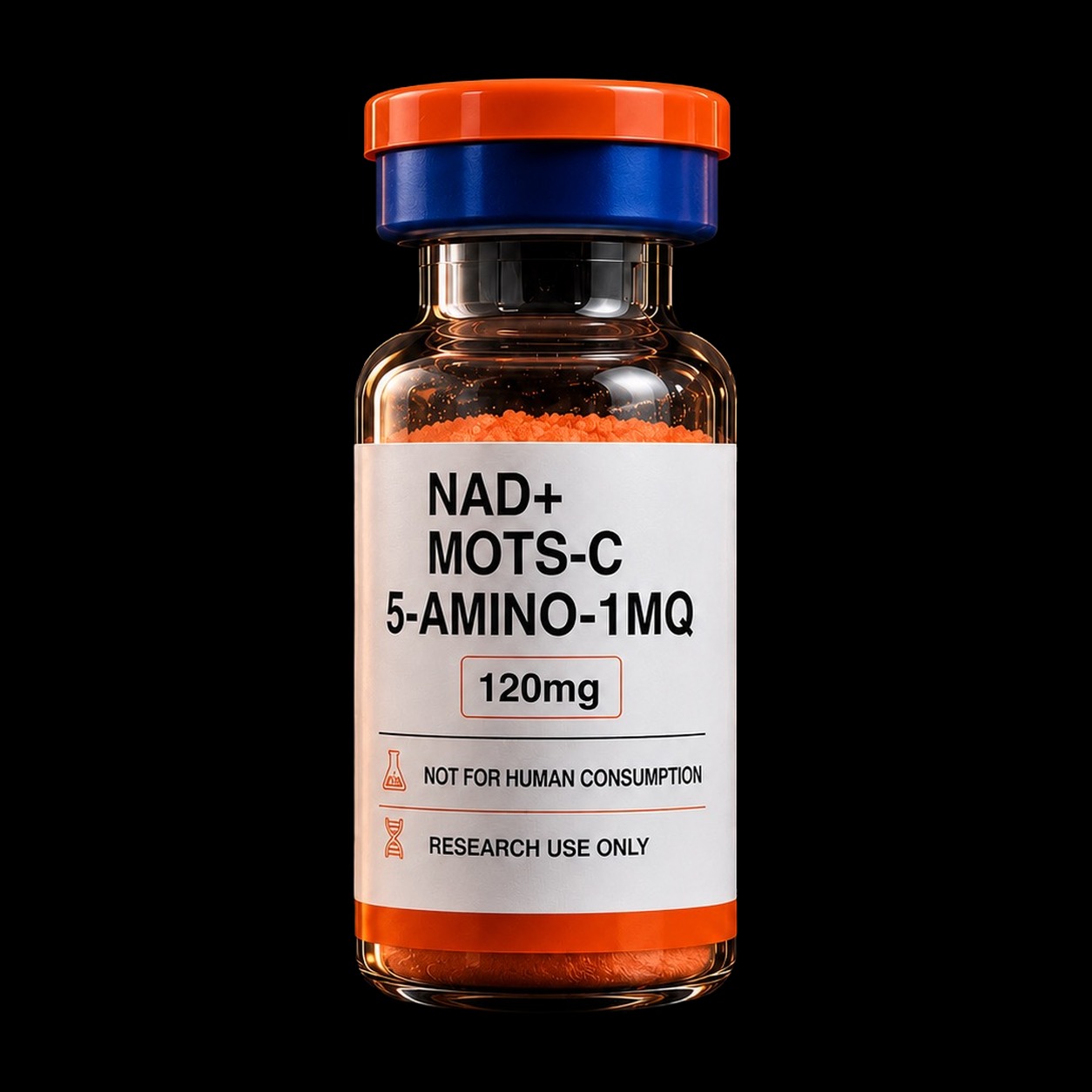 NAD+ / MOTS-c / 5-Amino-1MQ 120mg